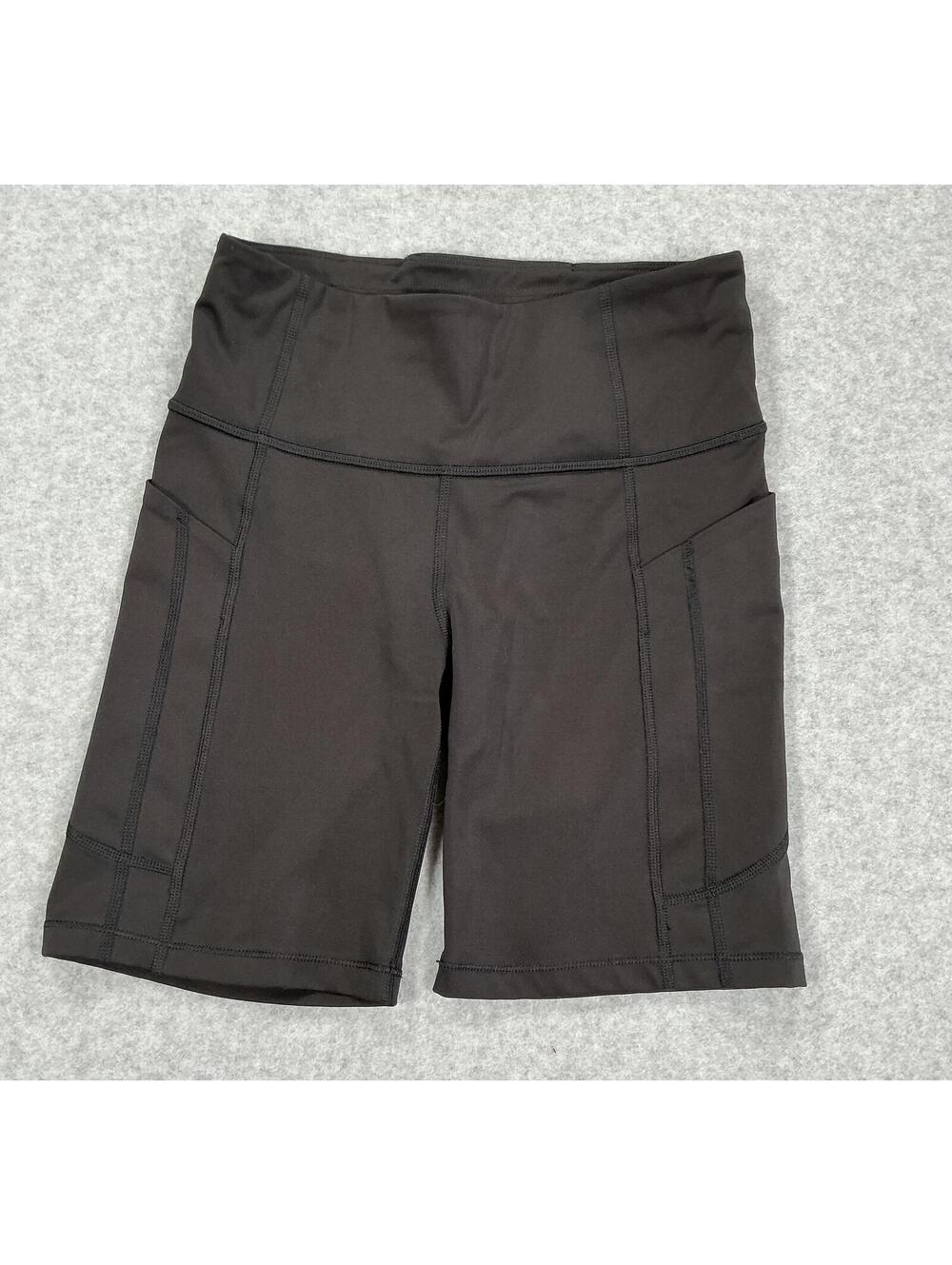 Athleta Ultimate Stash II 7” Bike Shorts Women’s XS Black‎ Pocket Shorts - Picture 2 of 8